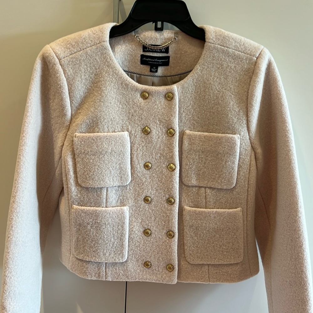 JCrew Italian made by Manifattura di Carmignano blazer.